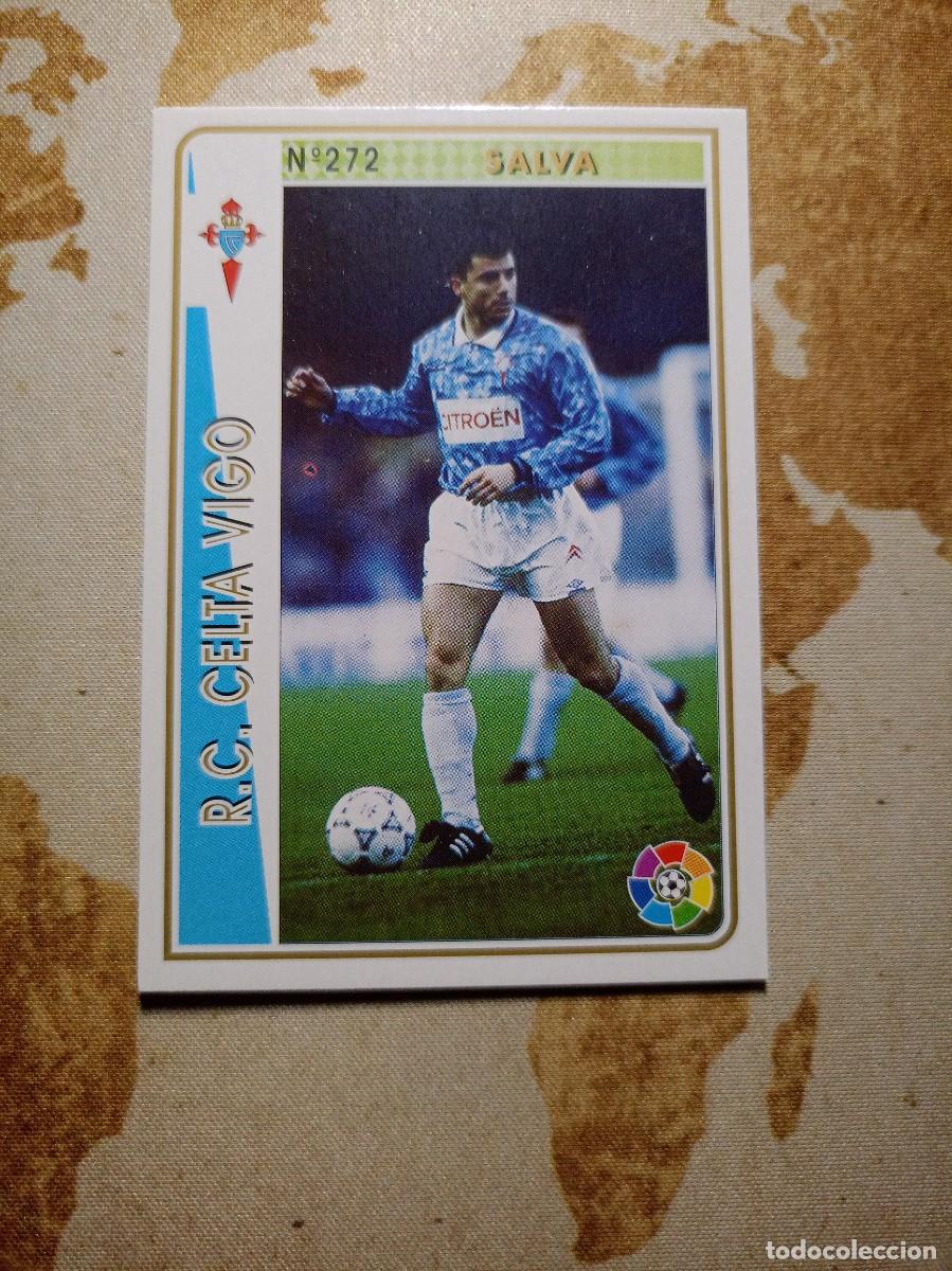 Fu&szlig;ball-Sticker: Celta 272 SALVA Mundicromo las fichas de la liga 1994-95