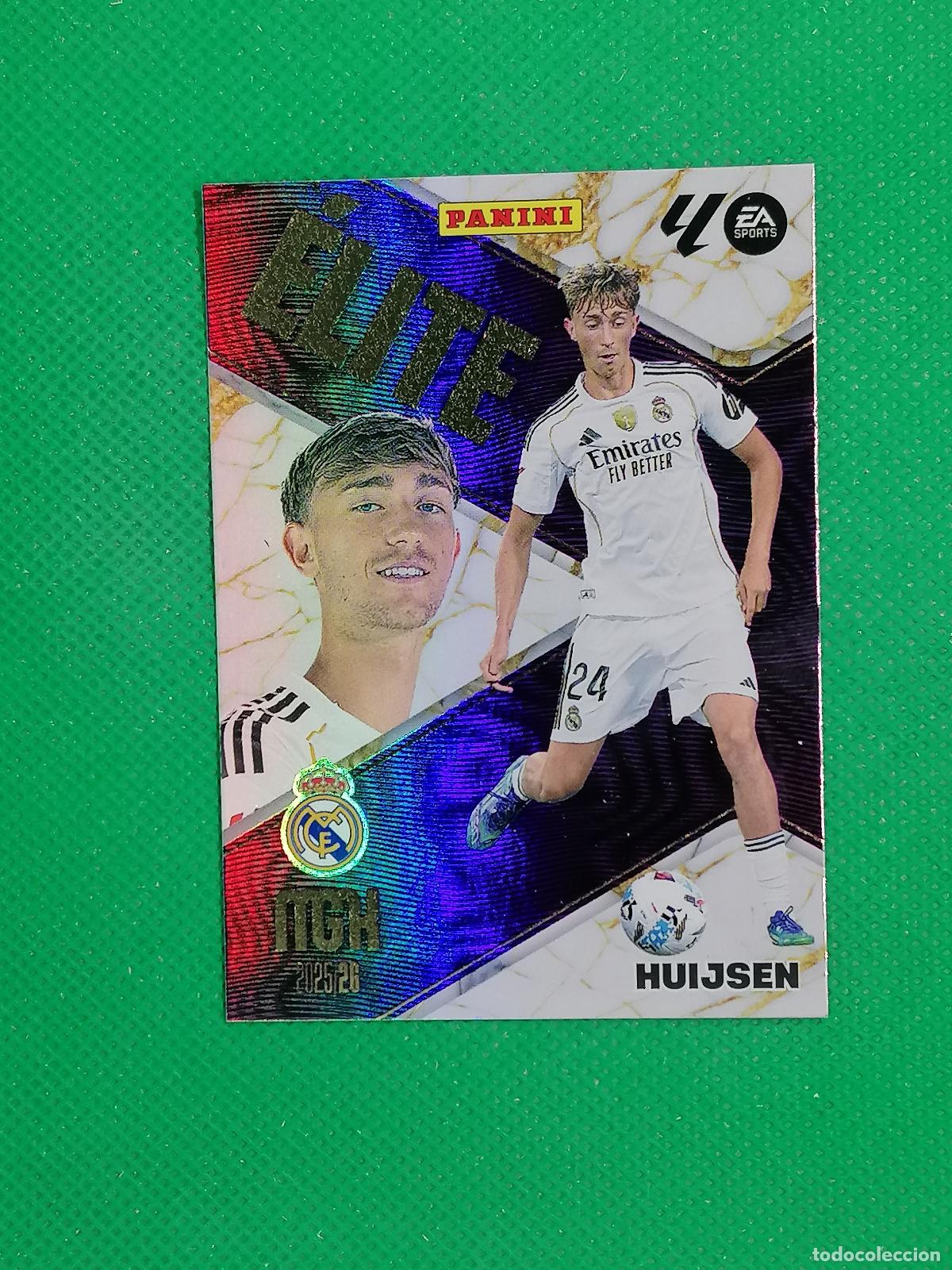 Football Stickers: 505 HUIJSEN REAL MADRID ELITE ⚽ MEGACRACKS LIGA 2025 2026 25 26 ⚽
