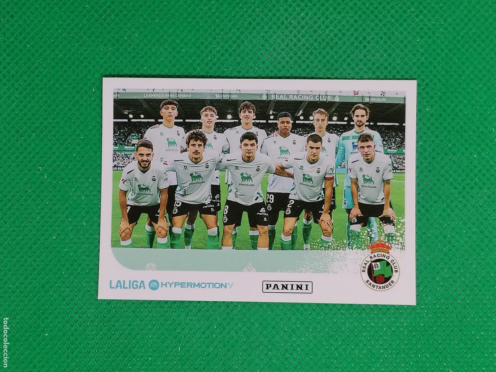 Figurine di Calcio: 326 EQUIPO PLANTILLA RACING SANTANDER ⚽ PANINI LIGA HYPERMOTION 25 26 2025 2026 ⚽