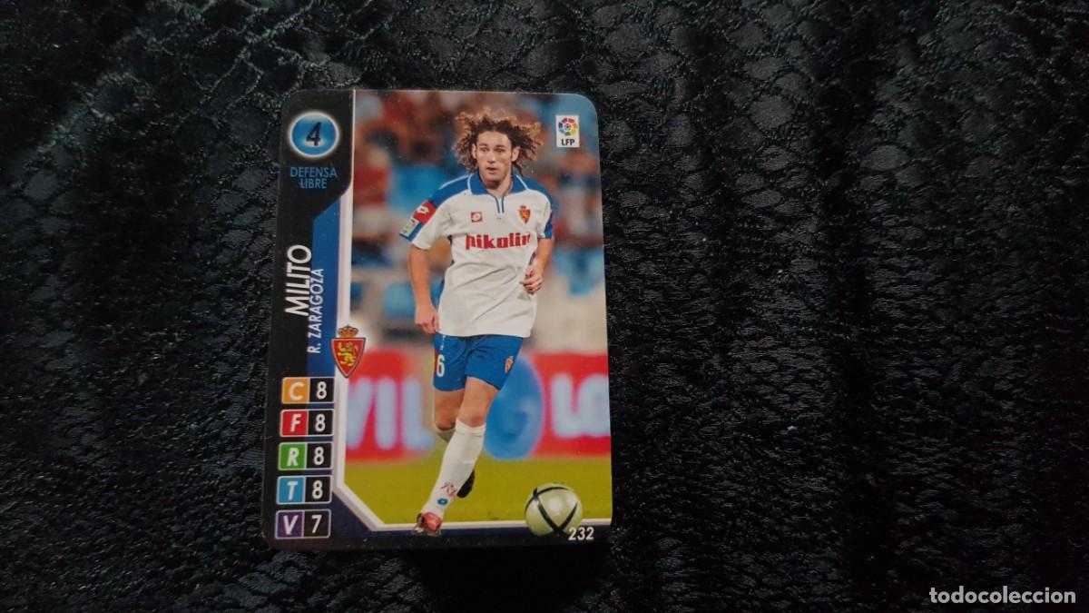 Cromos de F&uacute;tbol: Cromo Derby Total 2004/2005 04/05 N&ordm; 232 Milito (Real Zaragoza) PANINI