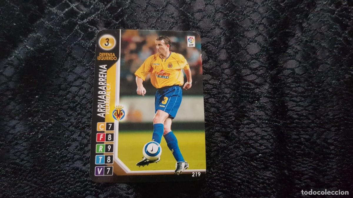 Fu&szlig;ball-Sticker: Cromo Derby Total 2004/2005 04/05 N&ordm; 219 Arruabarrena (Villarreal) PANINI