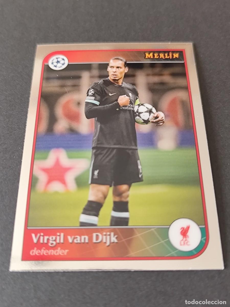 Cromos de Futebol: 4 VIRGIL VAN DIJK LIVERPOOL TOPPS MERLIN UEFA 2024/2025 24/25