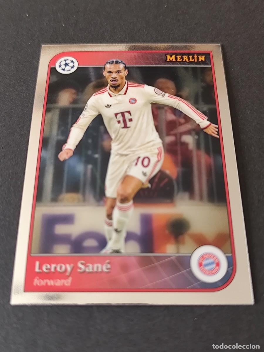 Football Stickers: 13 LEROY SAN&Eacute; BAYERN MUNICH M&Uuml;NCHEN TOPPS MERLIN UEFA 2024/2025 24/25