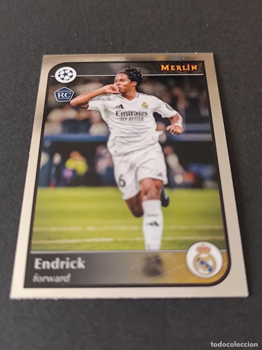 Fu&szlig;ball-Sticker: 16 ENDRICK REAL MADRID TOPPS MERLIN UEFA 2024/2025 24/25