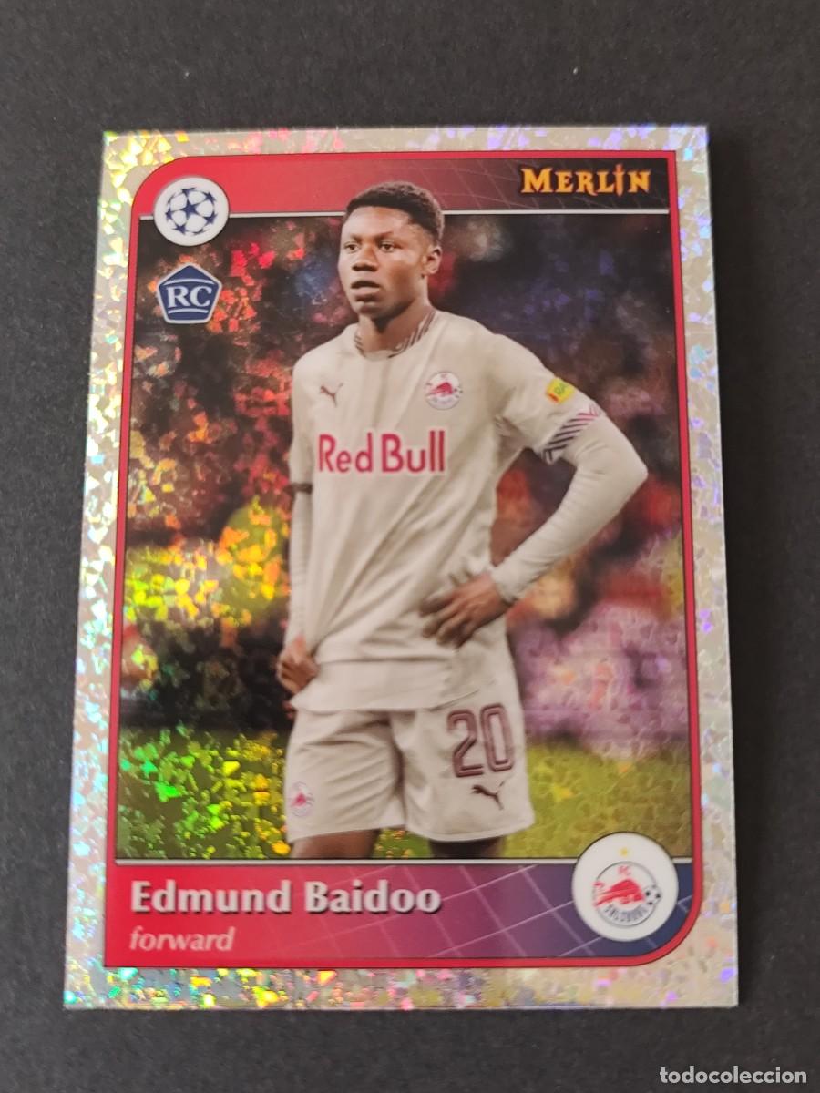 Cromos de Futebol: 59 EDMUND BAIDOO SALZBURGO MINI DIAMOND REFRACTOR TOPPS MERLIN UEFA 2024/2025 24/25