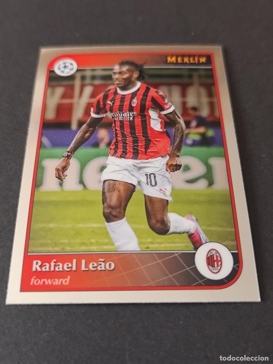 Fu&szlig;ball-Sticker: 93 RAFAEL LEAO AC MILAN TOPPS MERLIN UEFA 2024/2025 24/25