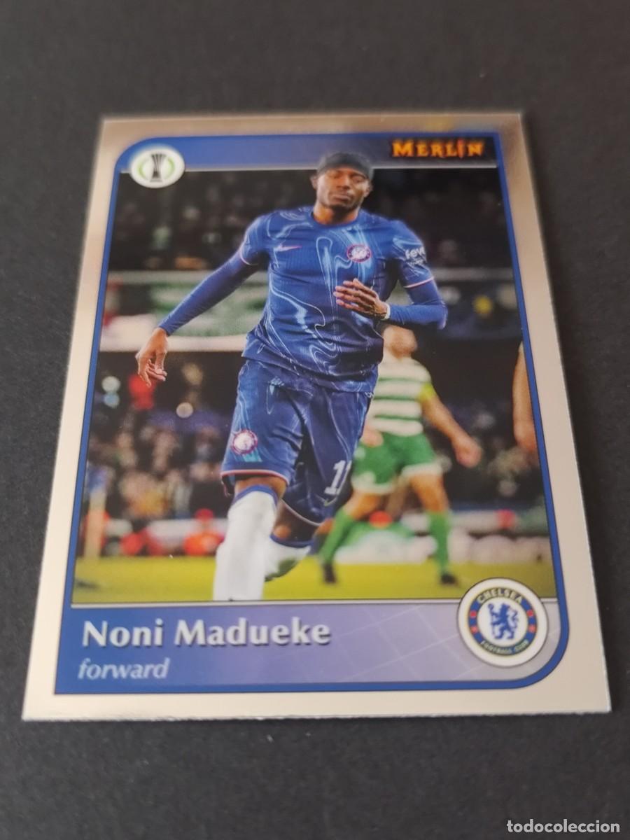 Fu&szlig;ball-Sticker: 140 NONI MADUEKE CHELSEA TOPPS MERLIN UEFA 2024/2025 24/25