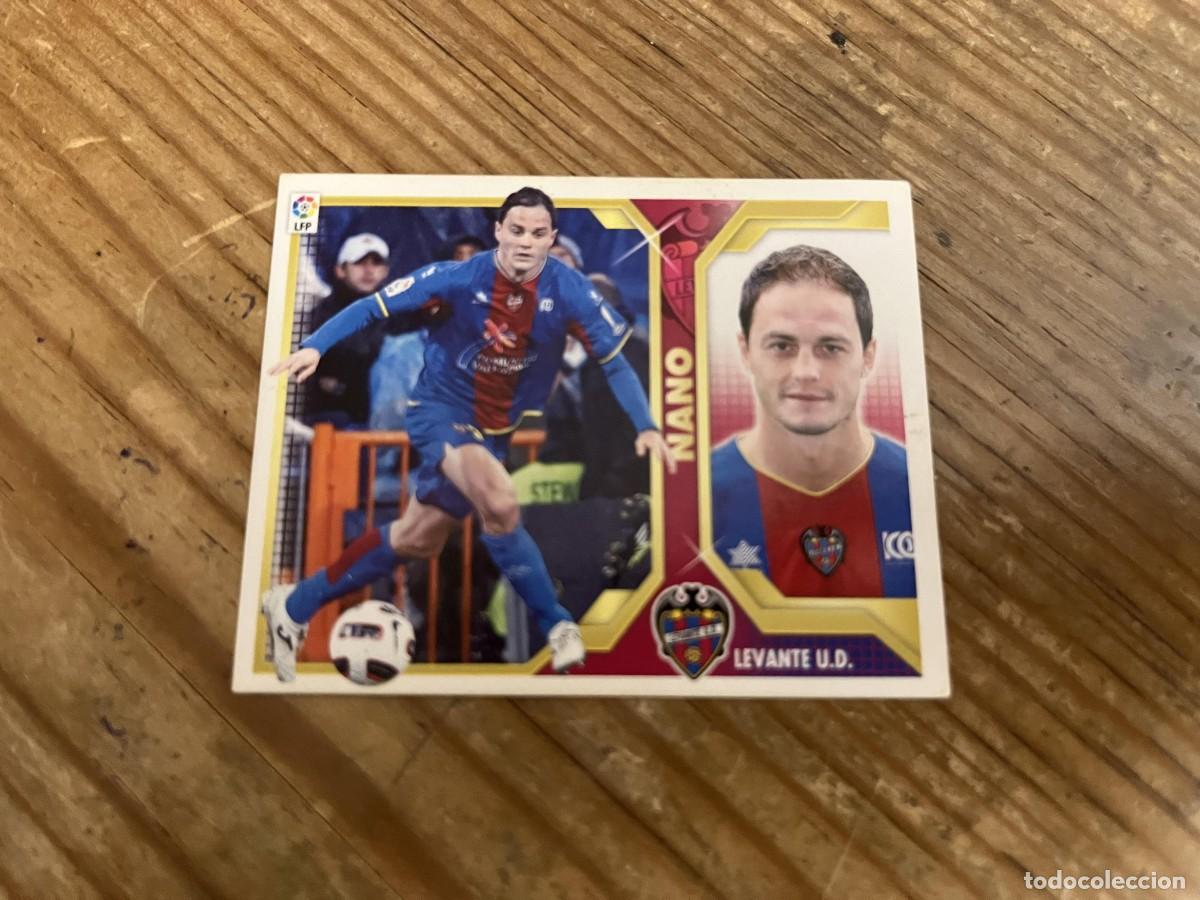 Cromos de Futebol: CROMO SIN PEGAR NUNCA PEGADO ALBUM LIGA ESTE 11 12 2011 2012 LEVANTE # 4A NANO