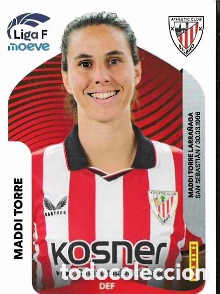 Cromos de f&uacute;tbol: 27- Maddi Torre (ATHL. BILBAO) LIGA FEMENINA -LIGA F MOEVE 2025/26 (PANINI)
