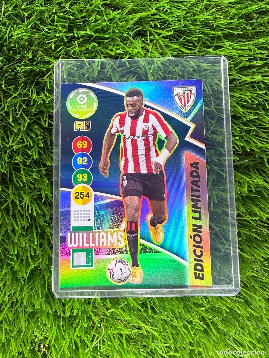 Football Stickers: Williams Edici&oacute;n Limitada Athletic Club Adrenalyn XL 20 21