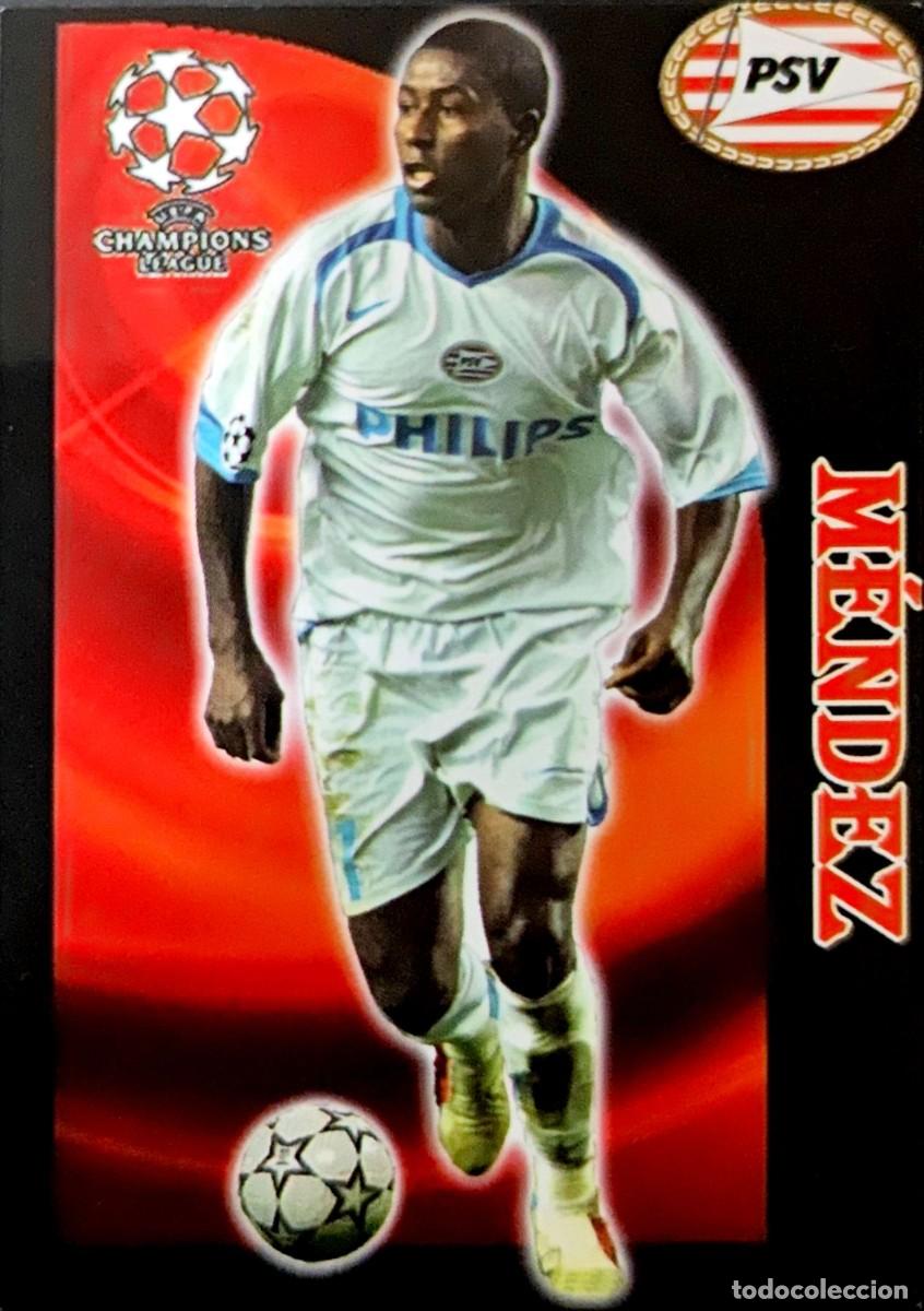 Figurine di Calcio: 229 Mendez - PSV Eindhoven - UEFA Champions League 2007 - Coleccion particular NO Editorial