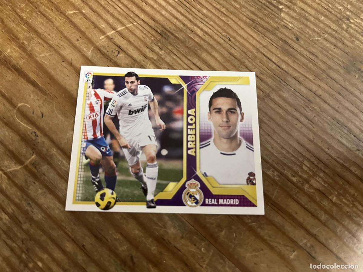 Cromos de Futebol: CROMO SIN PEGAR NUNCA PEGADO ALBUM LIGA ESTE 11 12 2011 2012 REAL MADRID # 4A ARBELOA