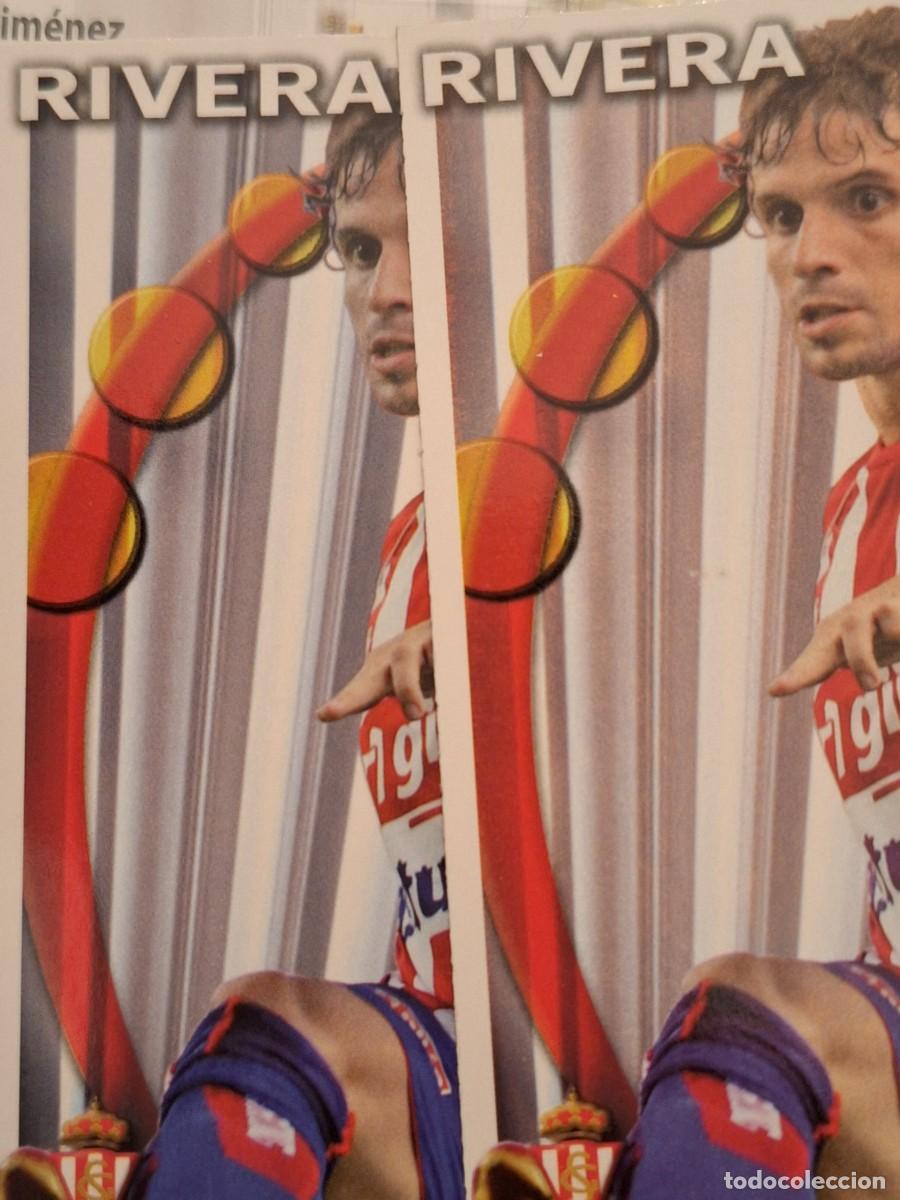 Cromos de Futebol: Alb MUNDICROMO 2010 2011 sporting GIJON rivera superstar error COLOR marr&oacute;n NO gris. Leer