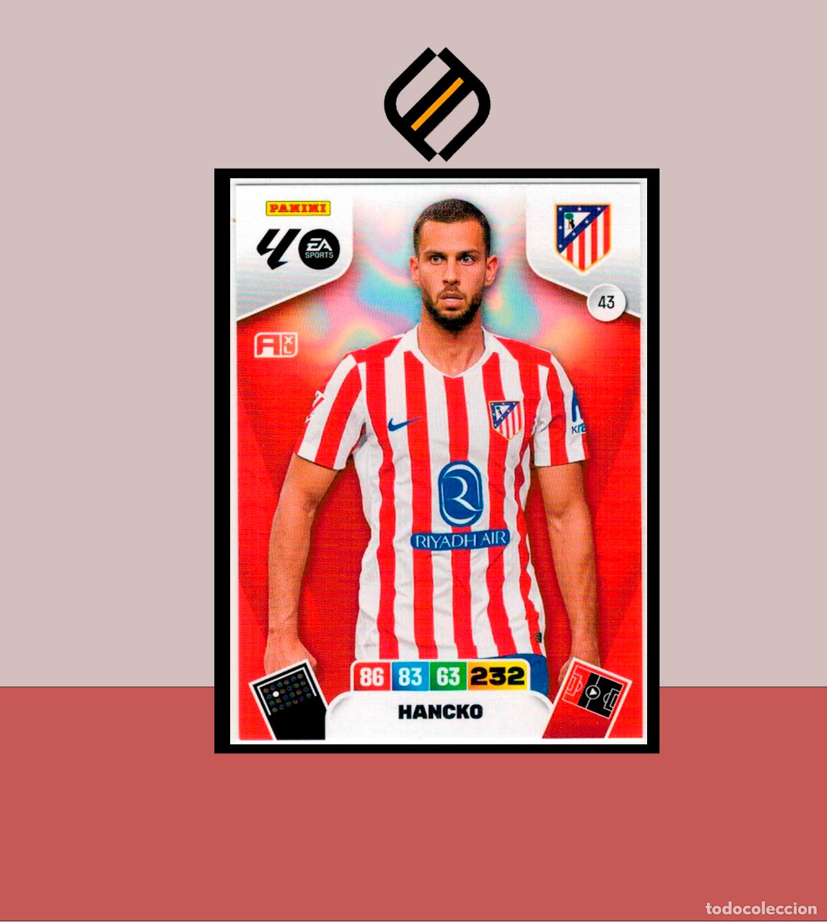 Figurine di Calcio: ADRENALYN XL 2025 2026 PANINI N&ordm; 43 HACKO ATL&Eacute;TICO MADRID CARD ALBUM COLECCI&Oacute;N LIGA