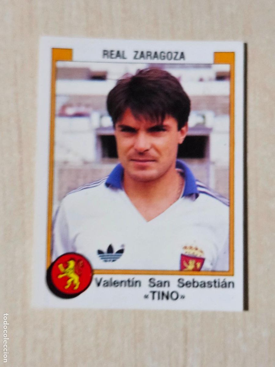 Football Stickers: CROMO N&ordm; 390 TINO - FUTBOL 88 PANINI - SIN PEGAR - REAL ZARAGOZA