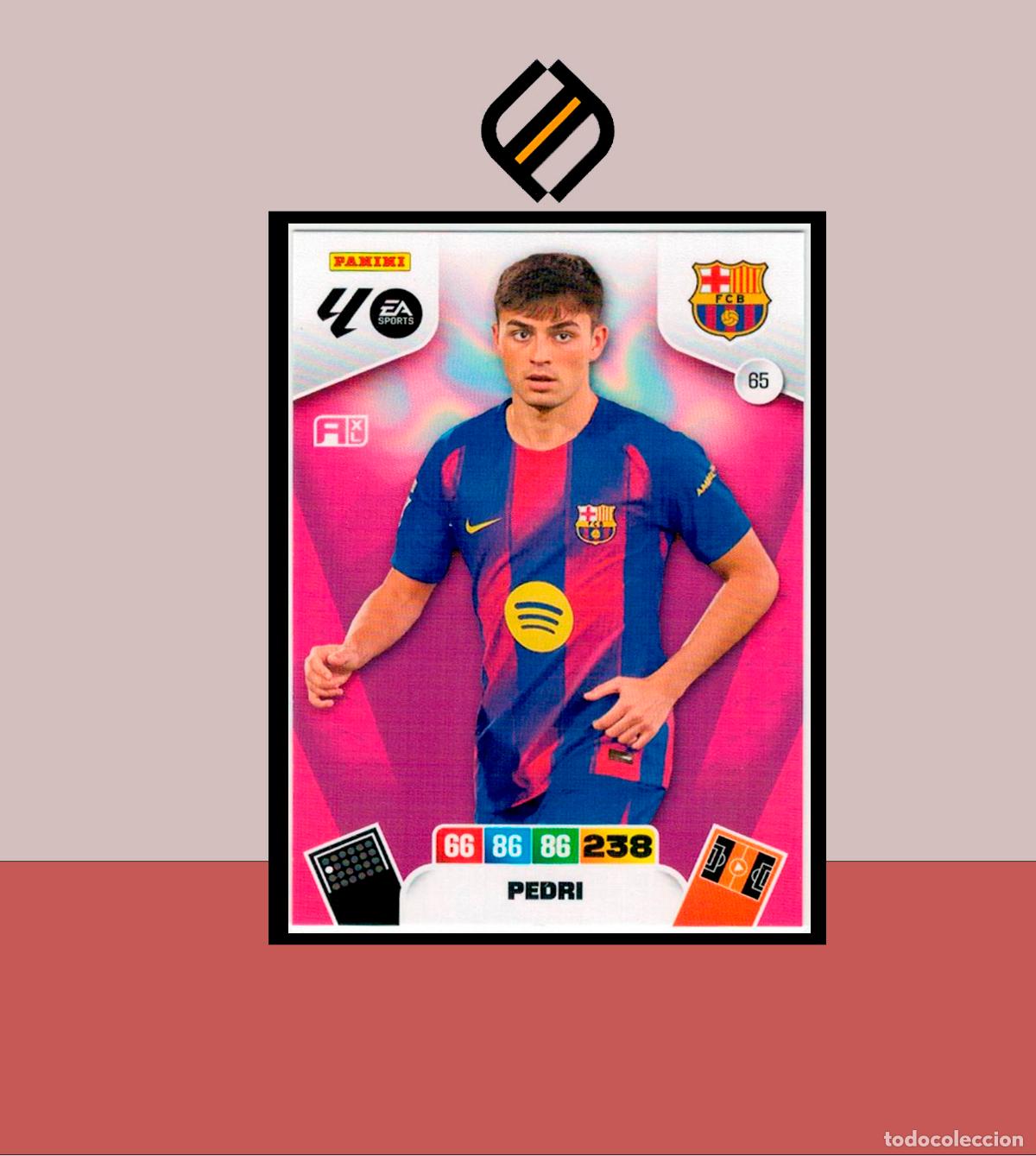 Cromos de f&uacute;tbol: ADRENALYN XL 2025 2026 PANINI N&ordm; 65 PEDRI BARCELONA BAR&Ccedil;A CARD ALBUM COLECCI&Oacute;N LIGA