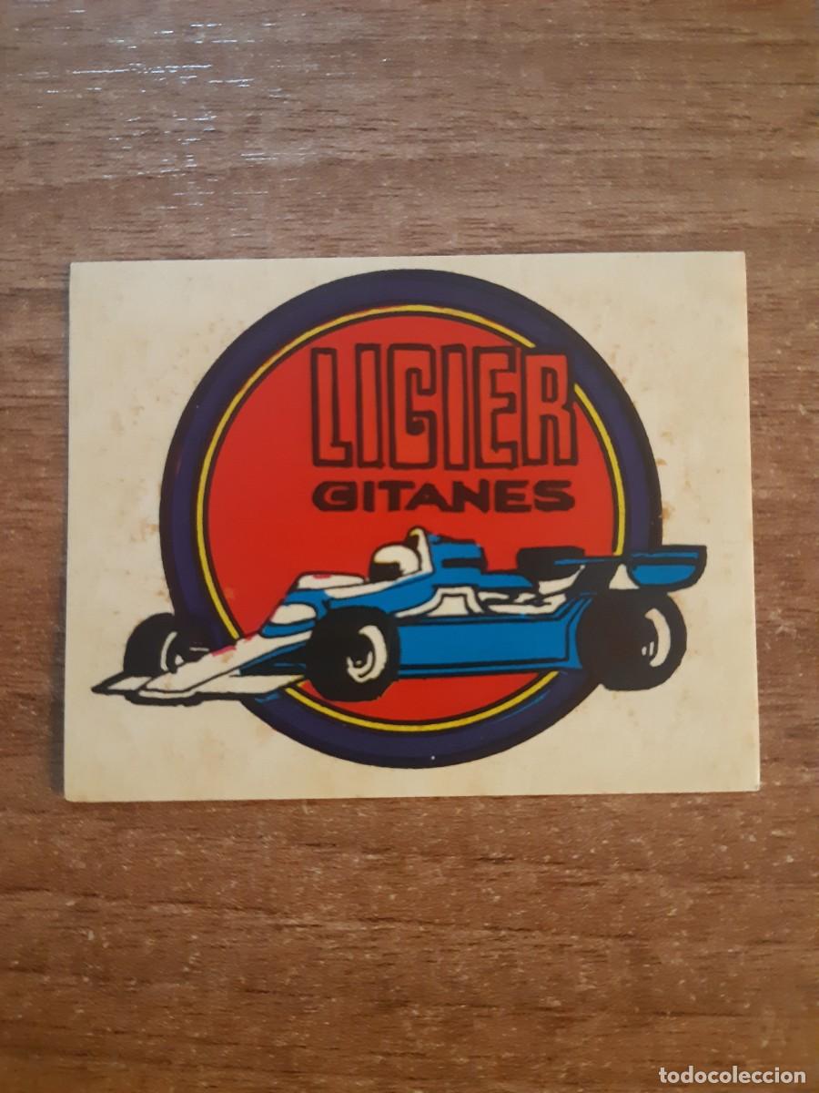Cromos de f&uacute;tbol: N&deg;102 LIGIER GITANES COLECCI&Oacute;N ESCUDOS DIFUSORA DE CULTURA DIDEC 1981. NUNCA PEGADO, SIN PEGAR