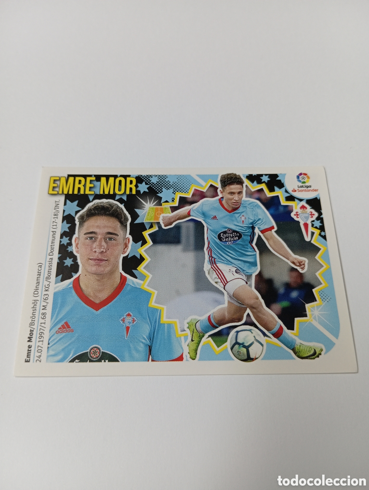 Fu&szlig;ball-Sticker: Emre Mor 13 Celta liga este 18-19 panini 2018 2019