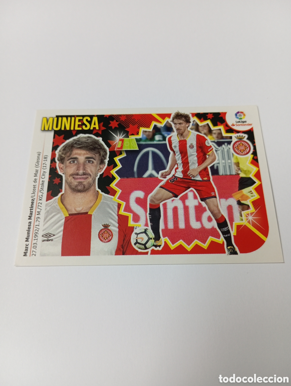 Fu&szlig;ball-Sticker: Muniesa 4 B Girona liga este 18-19 panini 2018 2019