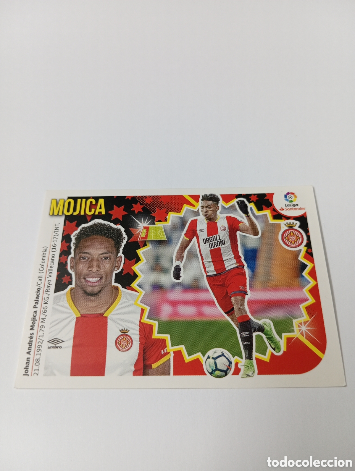 Fu&szlig;ball-Sticker: Mojica 7 Girona liga este 18-19 panini 2018 2019