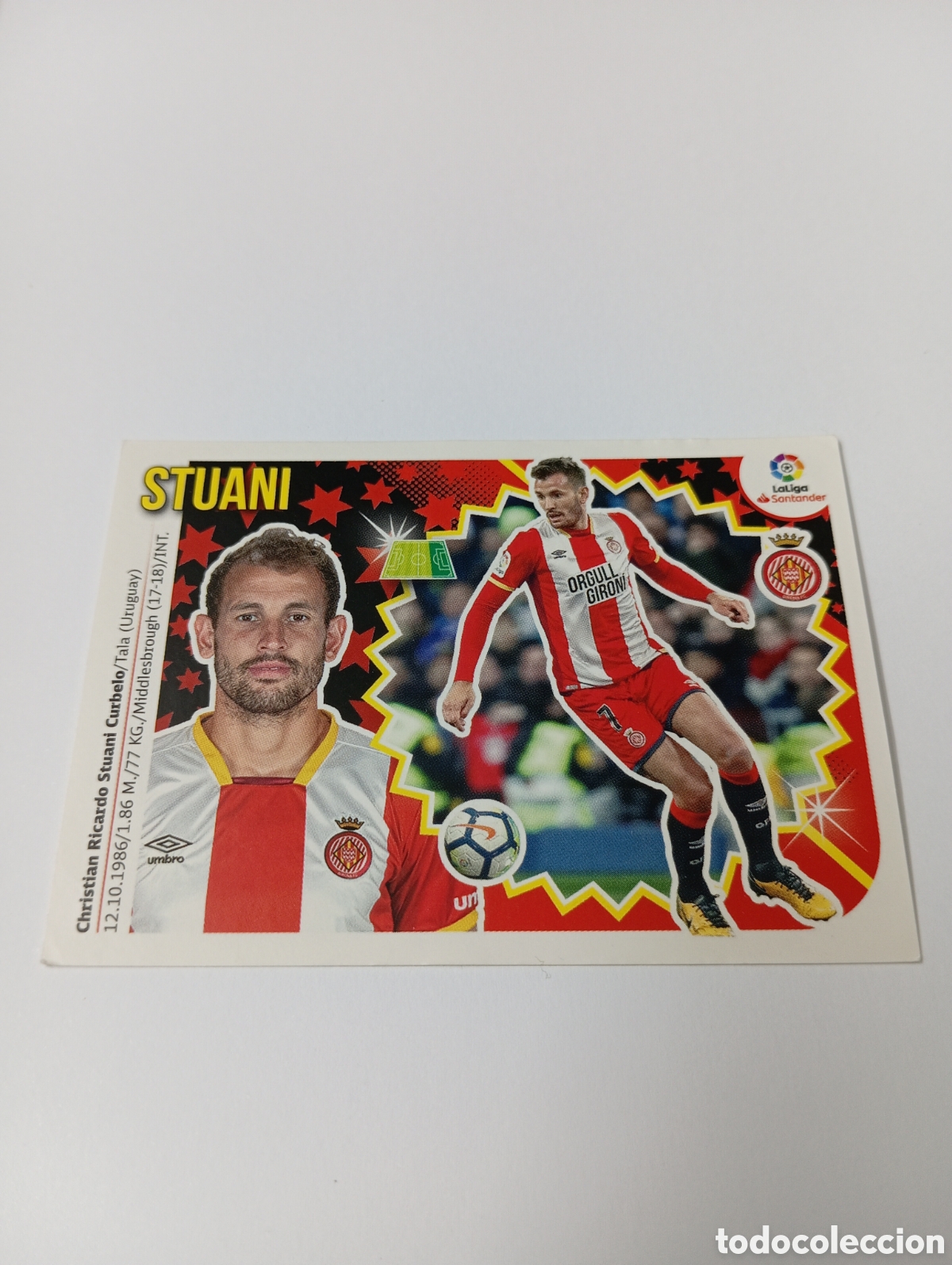 Fu&szlig;ball-Sticker: Stuani 16 Girona liga este 18-19 panini 2018 2019