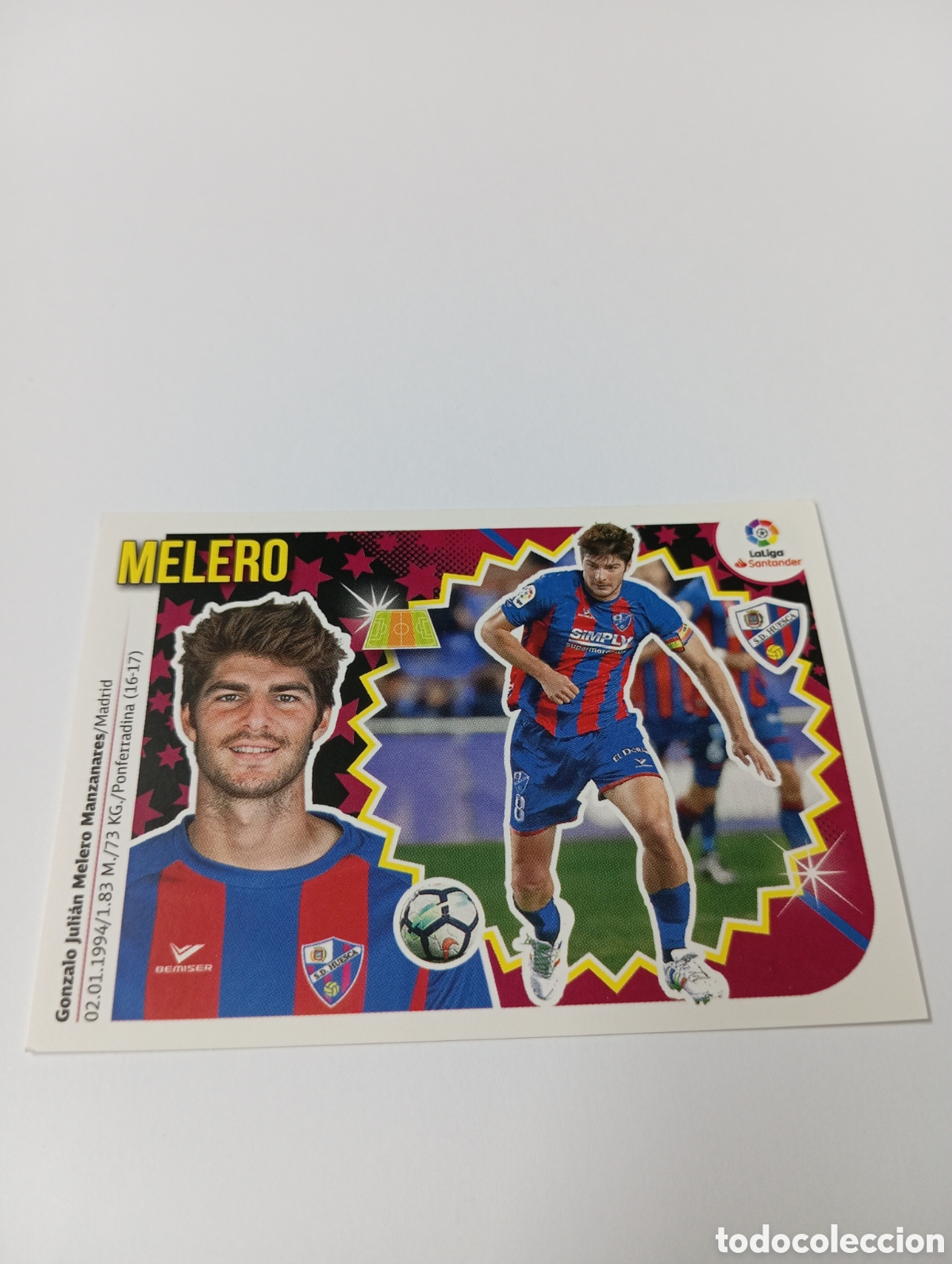 Fu&szlig;ball-Sticker: Melero 10 Huesca liga este 18-19 panini 2018 2019