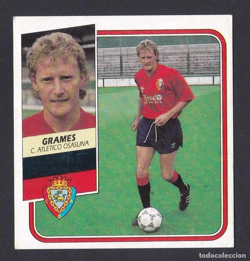 Fu&szlig;ball-Sticker: ESTE 89 90 1989 1990. FICHAJE 36: GRAMES. CROMO SIN PEGAR. MUY BUEN ESTADO.