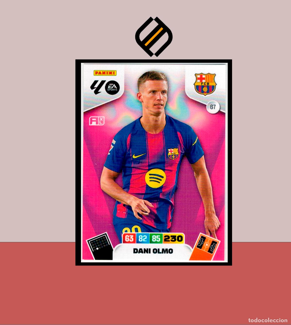 Cromos de F&uacute;tbol: ADRENALYN XL 2025 2026 PANINI N&ordm; 67 DANI OLMO BARCELONA BAR&Ccedil;A CARD ALBUM COLECCI&Oacute;N LIGA