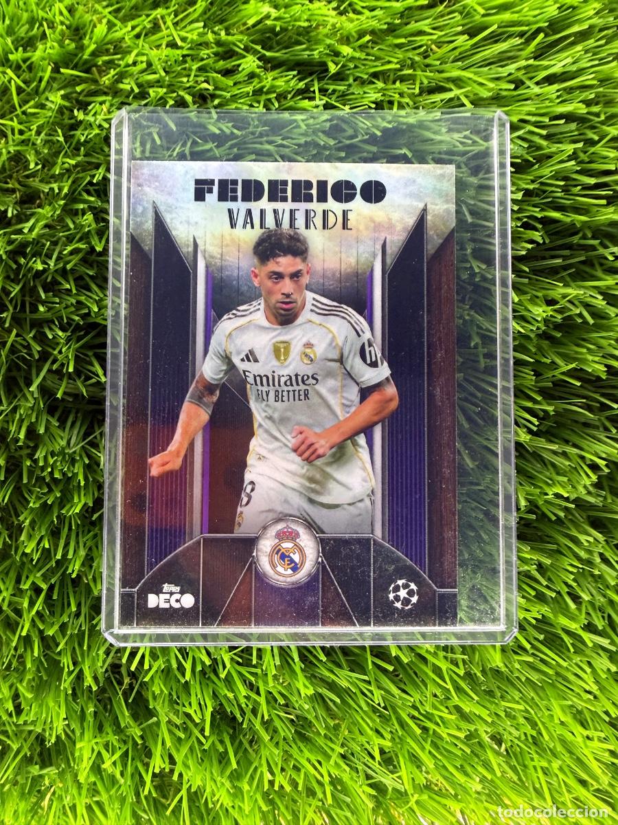 Fu&szlig;ball-Sticker: Federico Valverde Current Stars Real Madrid CF Topps Deco 25 26