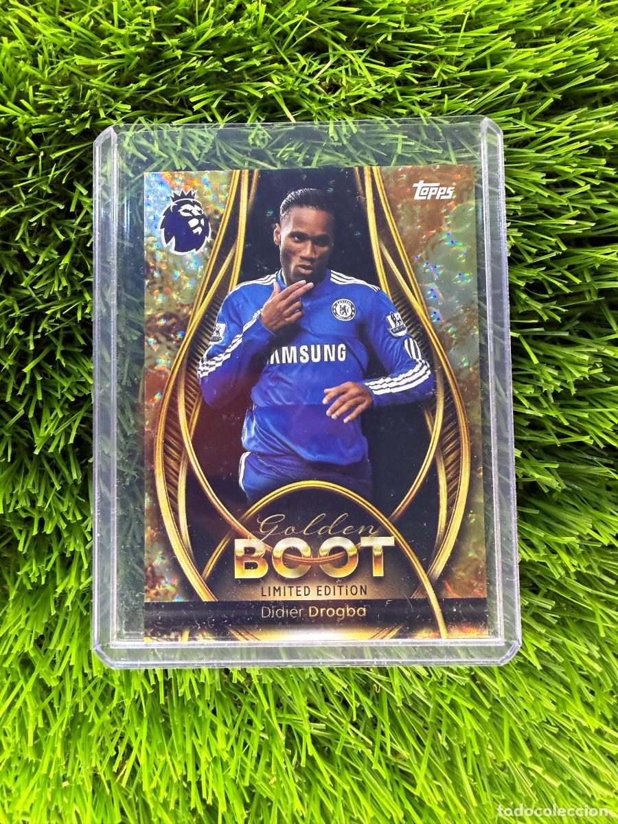 Figurine di Calcio: N&ordm; GB2 Didier Drogba Limited Edition Golden Boot Chelsea Topps Premier League 25 26