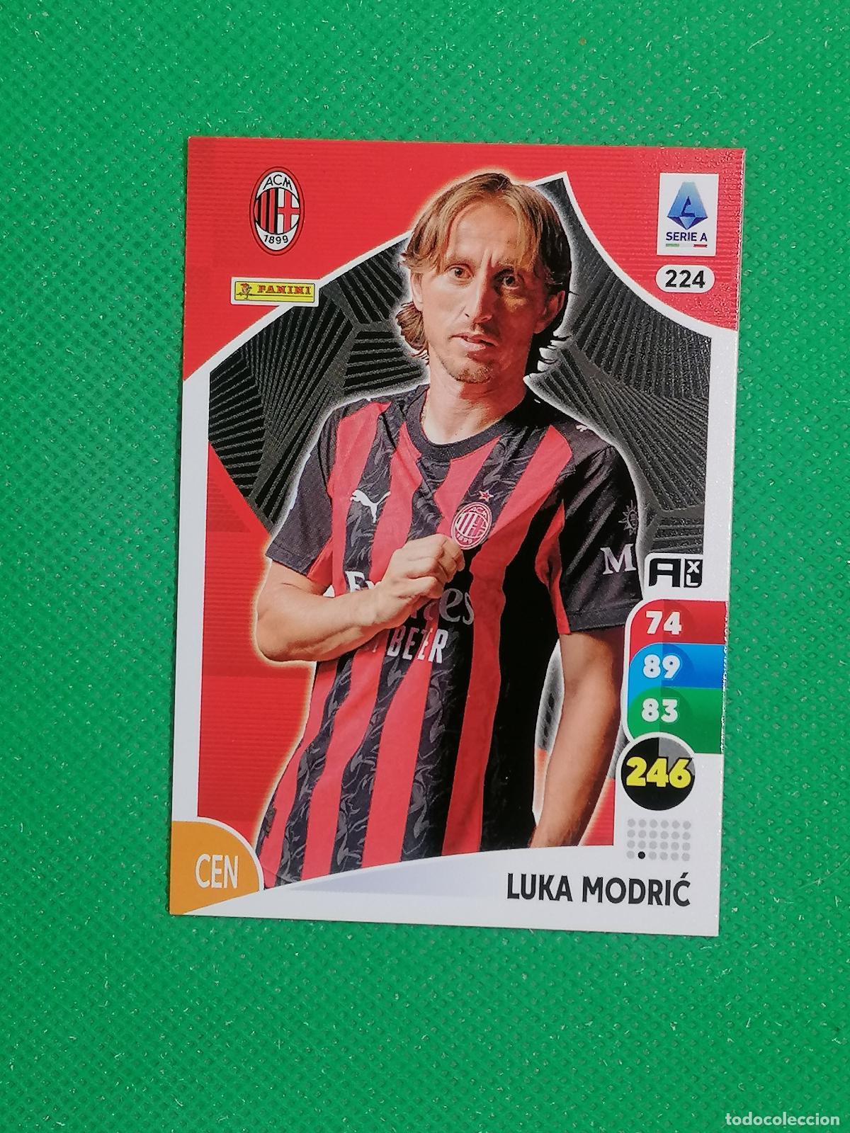 Cromos de F&uacute;tbol: 224 LUKA MODRIC MILAN ⚽ SERIE A CALCIO ADRENALYN XL 2025 2026 25 26 ⚽