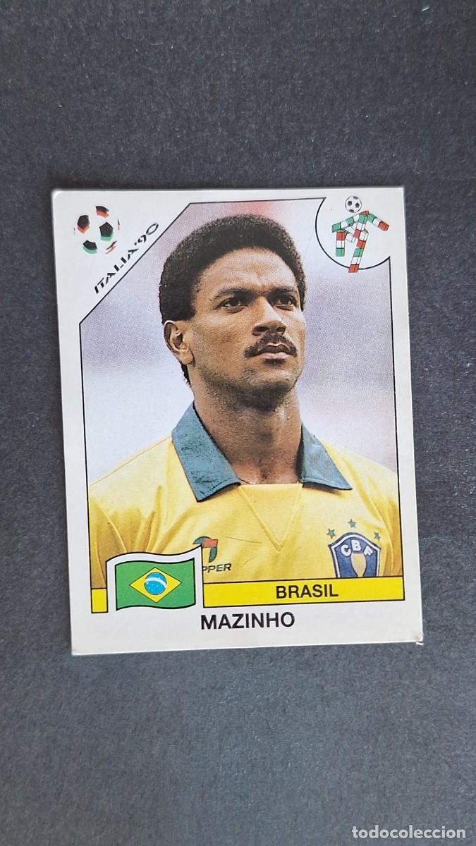Figurine di Calcio: L2 MAZINHO SELECCION BRASIL 195 MUNDIAL ITALIA 1990 90 PANINI NUNCA PEGADO SIN PEGAR