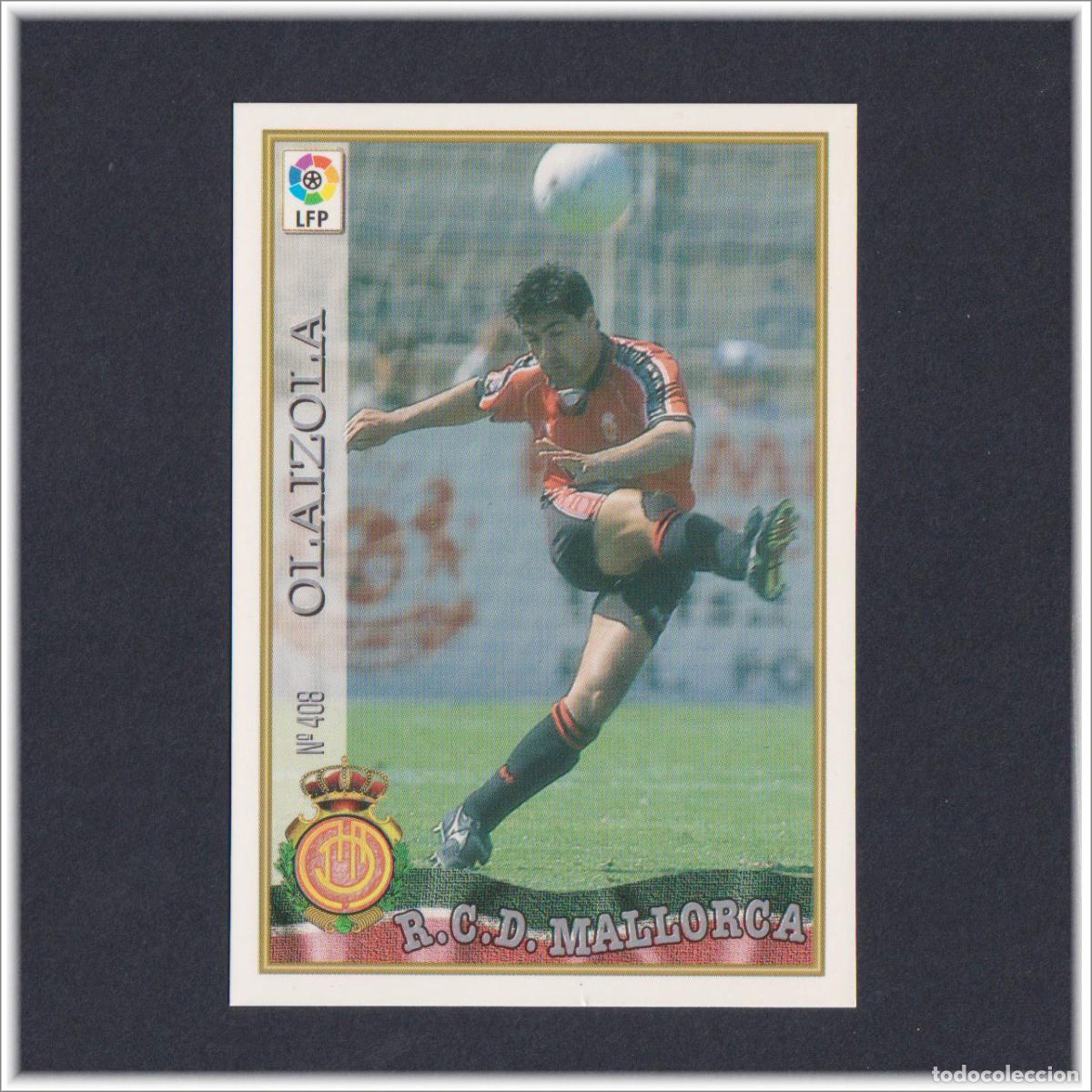 Cromos de Futebol: MUNDICROMO 1997 1998 97 98 FICHAS LIGA OLAIZOLA N&ordm; 408 MALLORCA COLECCI&Oacute;N ALBUM F&Uacute;TBOL