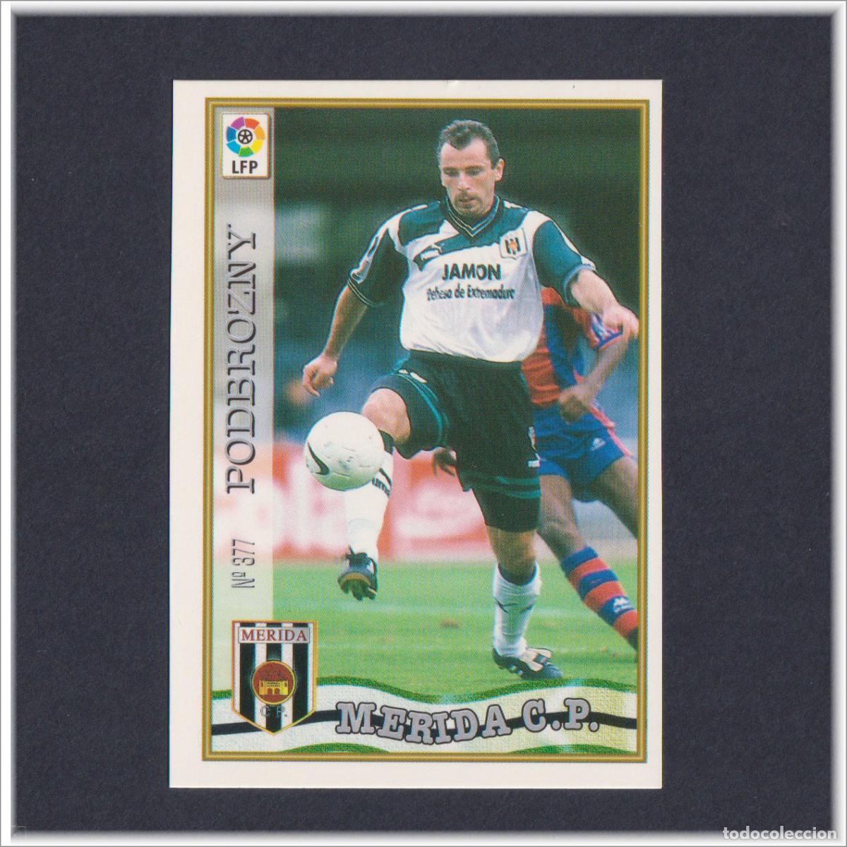 Figurine di Calcio: MUNDICROMO 1997 1998 97 98 FICHAS LIGA PODBROZNY N&ordm; 377 M&Eacute;RIDA COLECCI&Oacute;N ALBUM F&Uacute;TBOL