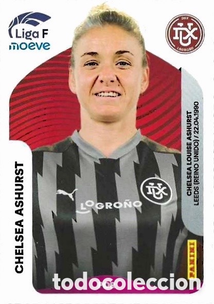 Cromos de f&uacute;tbol: 145- Chelsea Ashurst (DUX LOGRO&Ntilde;O) LIGA FEMENINA -LIGA F MOEVE 2025/26 (PANINI)
