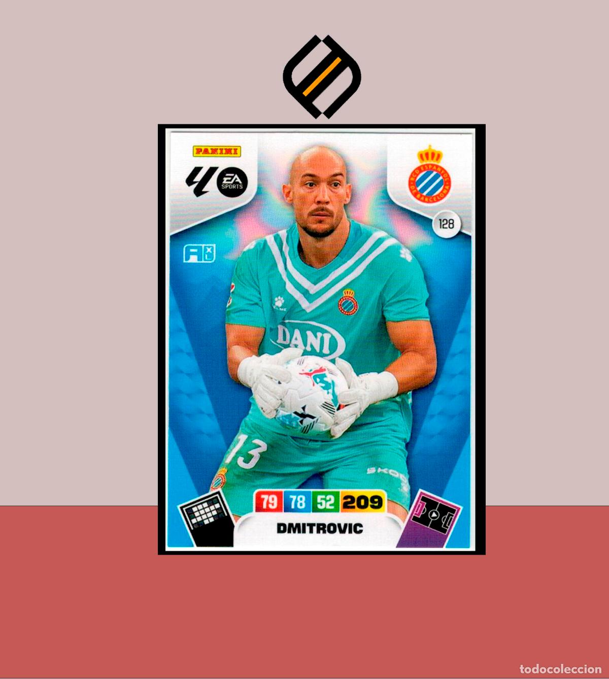 Figurine di Calcio: ADRENALYN XL 2025 2026 PANINI N&ordm; 128 DMITROVIC ESPANYOL ESPA&Ntilde;OL CARD ALBUM COLECCI&Oacute;N LIGA