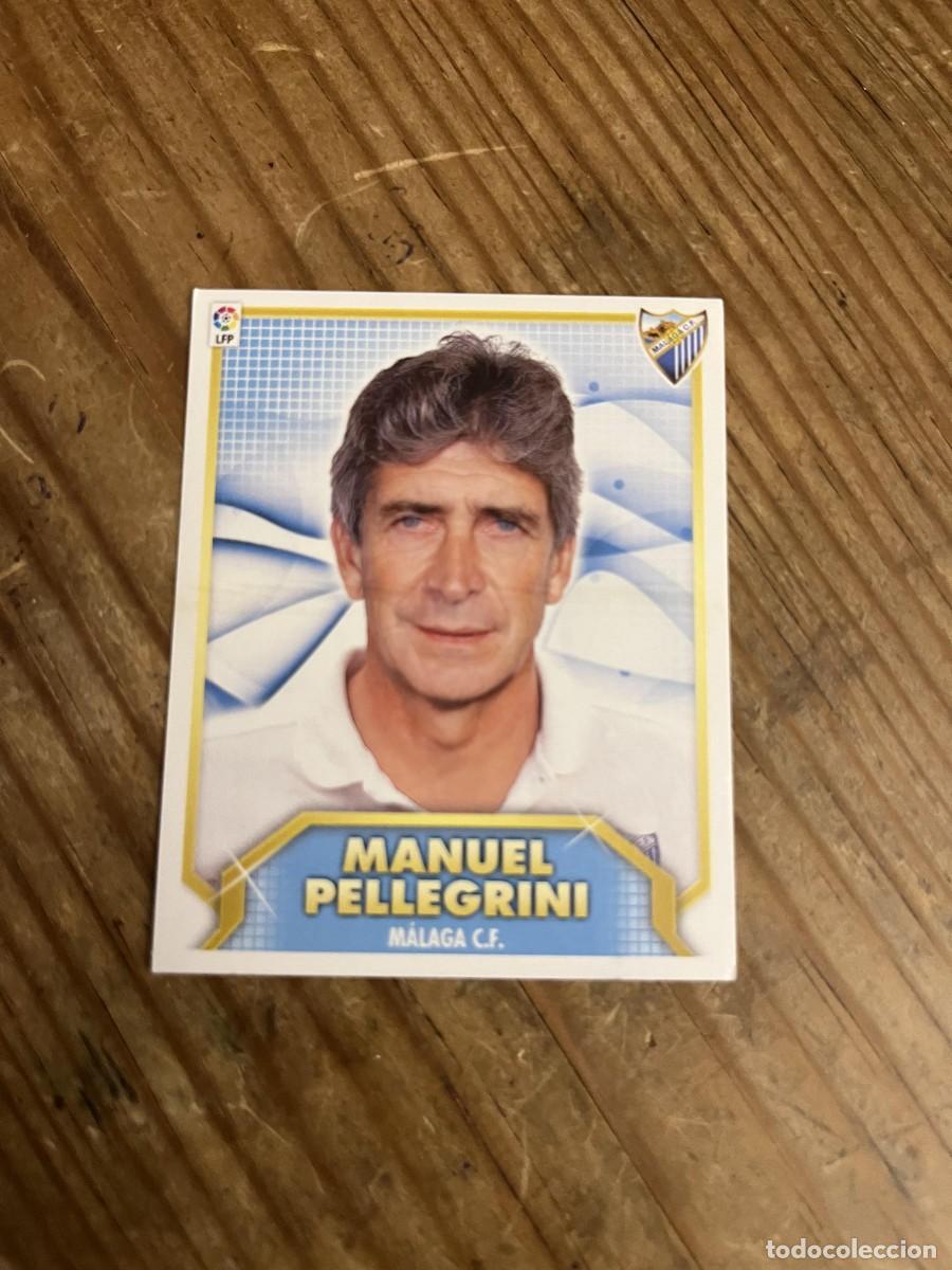 Figurine di Calcio: CROMO SIN PEGAR NUNCA PEGADO ALBUM LIGA ESTE 11 12 2011 2012 MALAGA ENTRENADOR MANUEL PELLEGRINI
