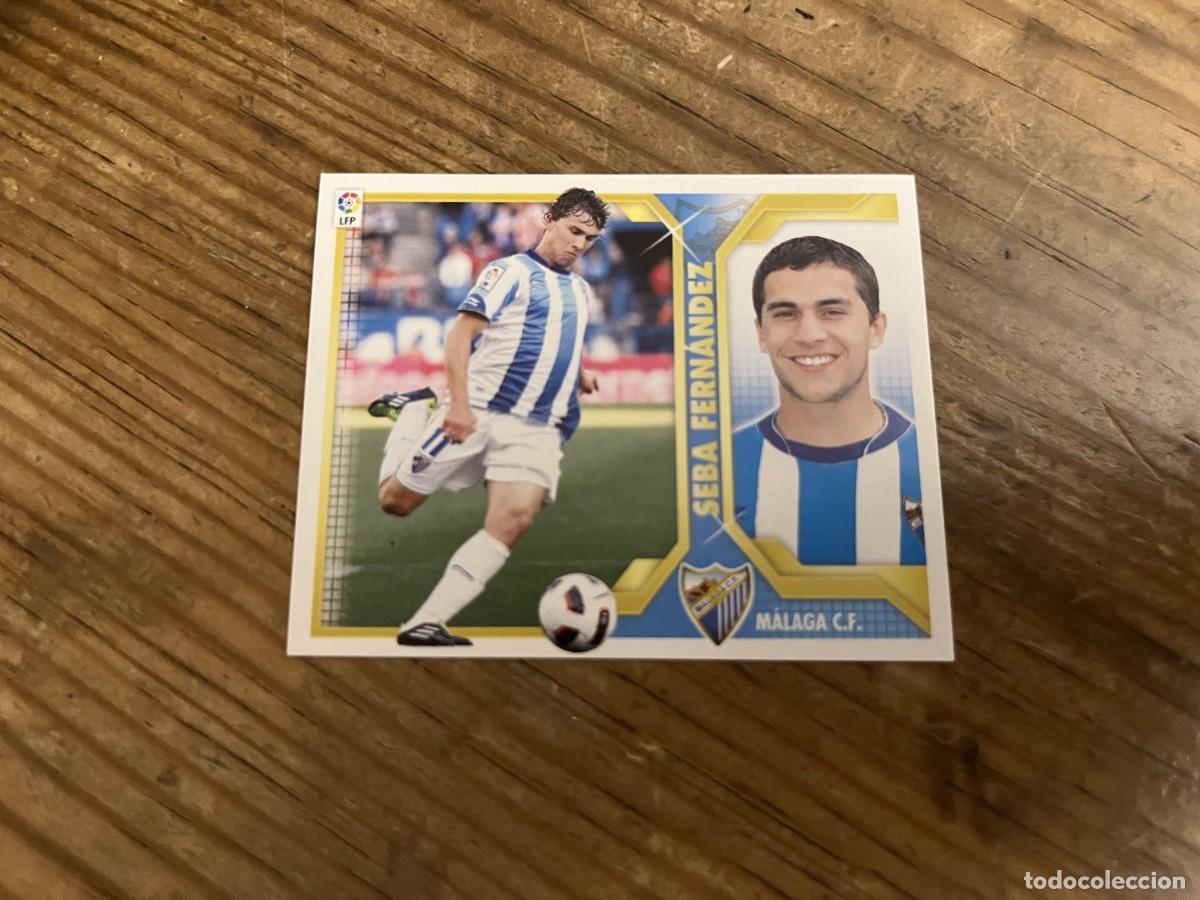 Fu&szlig;ball-Sticker: CROMO SIN PEGAR NUNCA PEGADO ALBUM LIGA ESTE 11 12 2011 2012 MALAGA # 14 SEBA FERNANDEZ