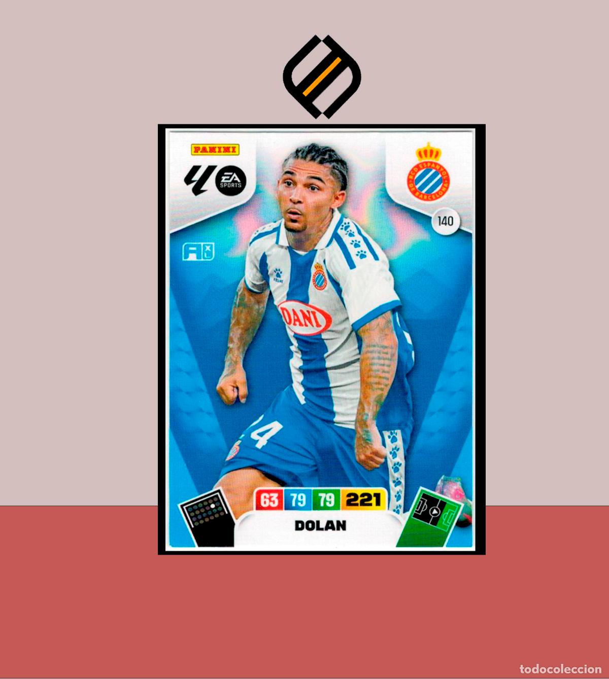 Fu&szlig;ball-Sticker: ADRENALYN XL 2025 2026 PANINI N&ordm; 140 DOLAN ESPANYOL ESPA&Ntilde;OL CARD ALBUM COLECCI&Oacute;N LIGA