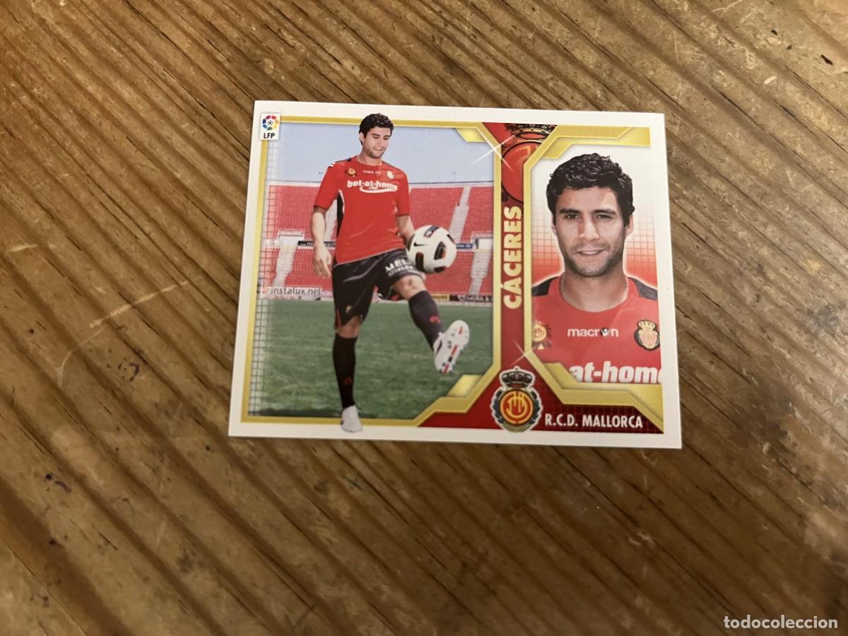 Football Stickers: CROMO SIN PEGAR NUNCA PEGADO ALBUM LIGA ESTE 11 12 2011 2012 MALLORCA # 6A CACERES