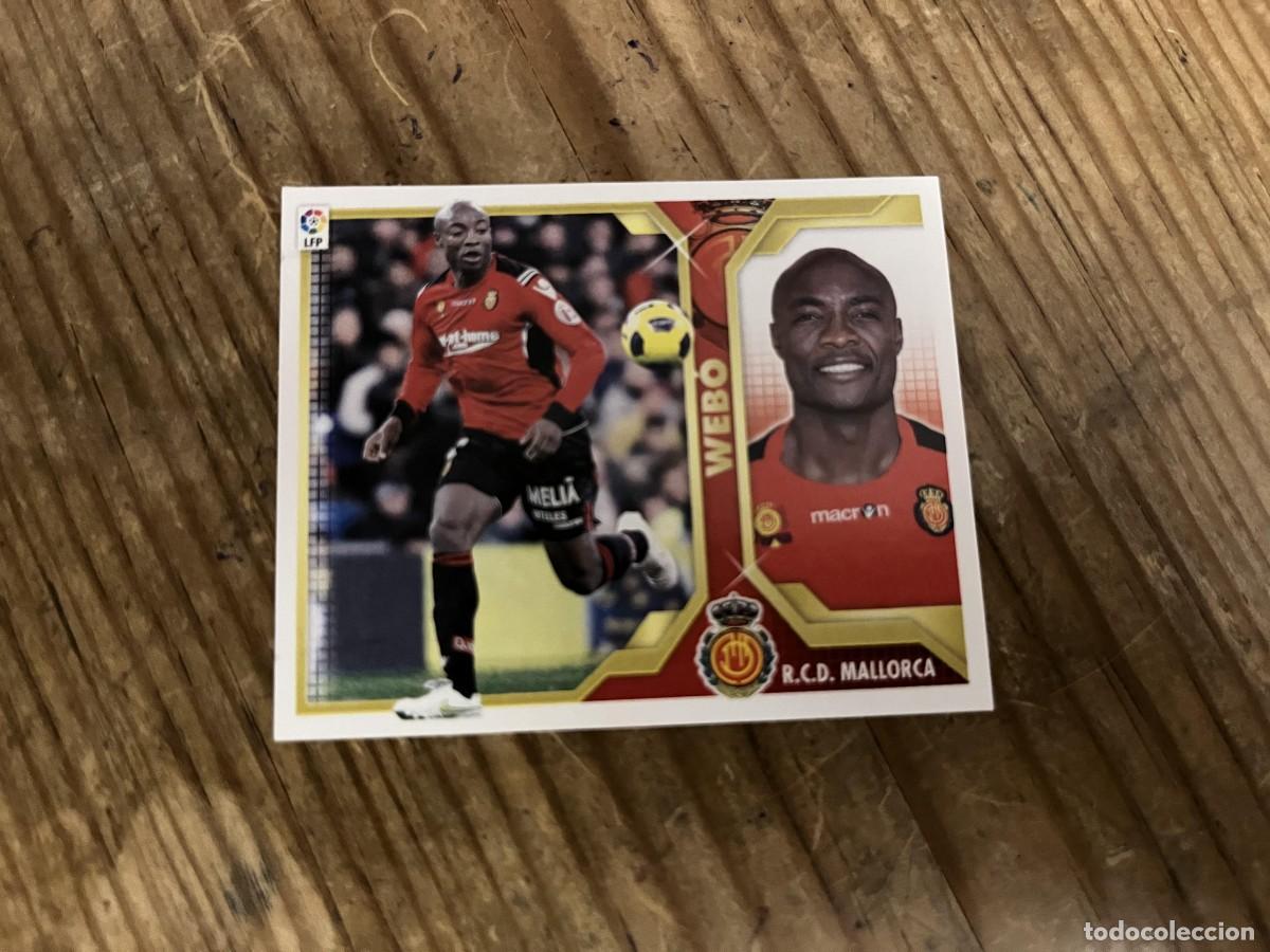 Cromos de F&uacute;tbol: CROMO SIN PEGAR NUNCA PEGADO ALBUM LIGA ESTE 11 12 2011 2012 MALLORCA # 16A WEBO