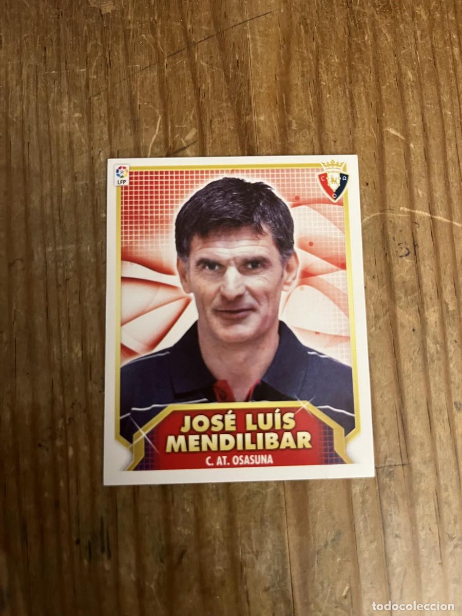 Fu&szlig;ball-Sticker: CROMO SIN PEGAR NUNCA PEGADO ALBUM LIGA ESTE 11 12 2011 2012 OSASUNA ENTRENADOR JOSE LUIS MENDILIBAR