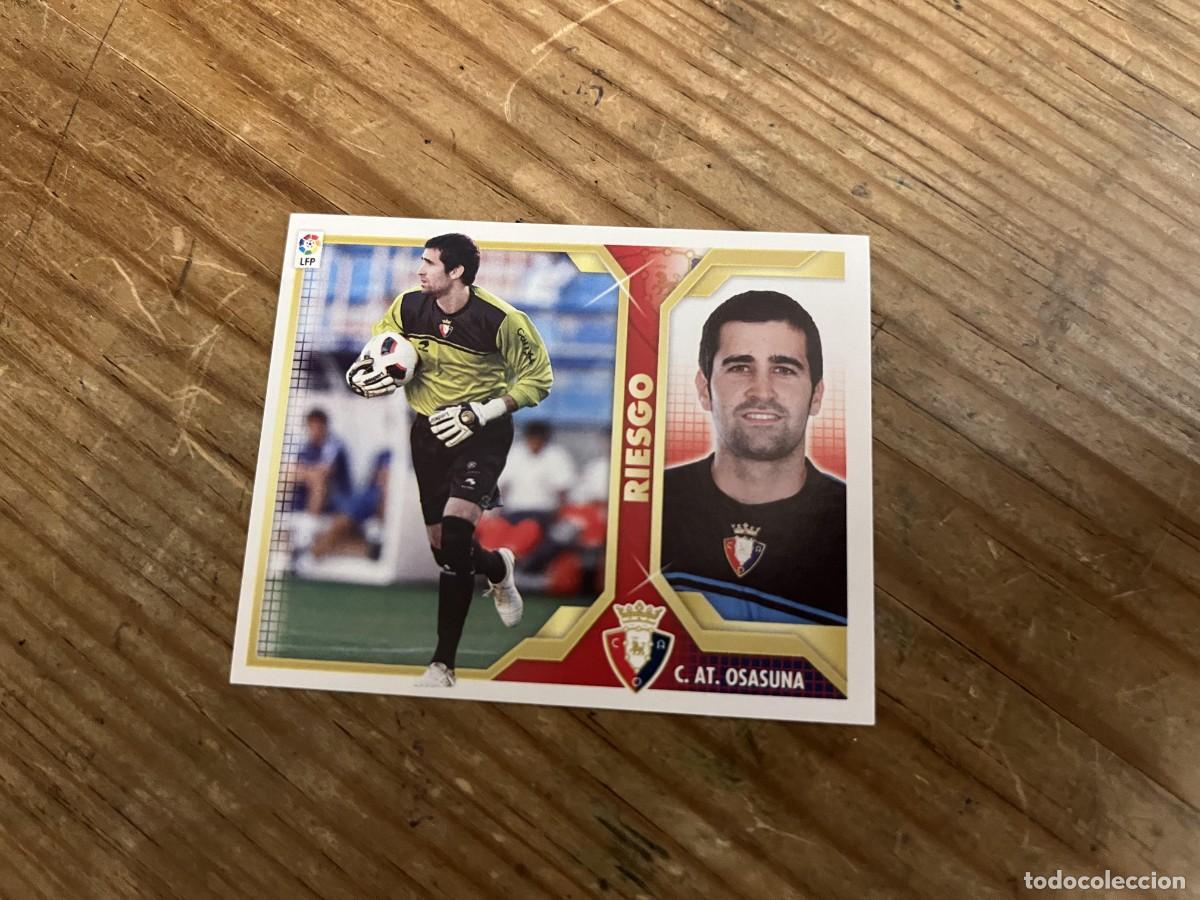Fu&szlig;ball-Sticker: CROMO SIN PEGAR NUNCA PEGADO ALBUM LIGA ESTE 11 12 2011 2012 OSASUNA # 2 RIESGO