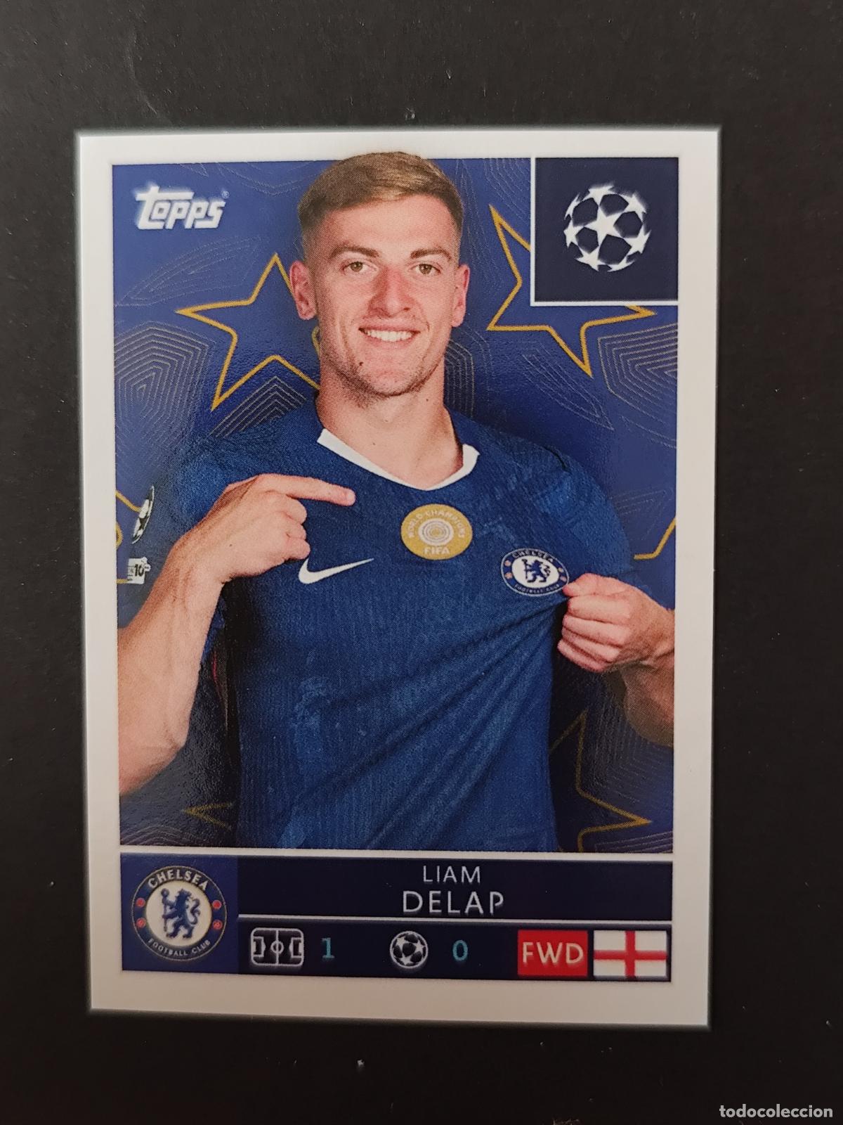 Figurine di Calcio: 165 LIAM DELAP CHELSEA STICKER CHAMPIONS LEAGUE 2025 2026 25 26 TOPPS