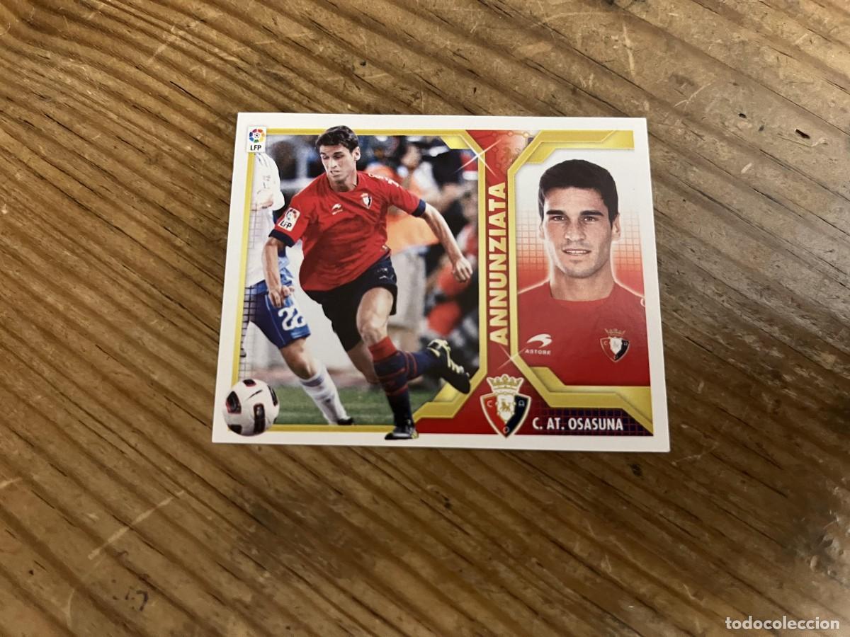 Figurine di Calcio: CROMO SIN PEGAR NUNCA PEGADO ALBUM LIGA ESTE 11 12 2011 2012 OSASUNA # 12B ANNUNZIATA