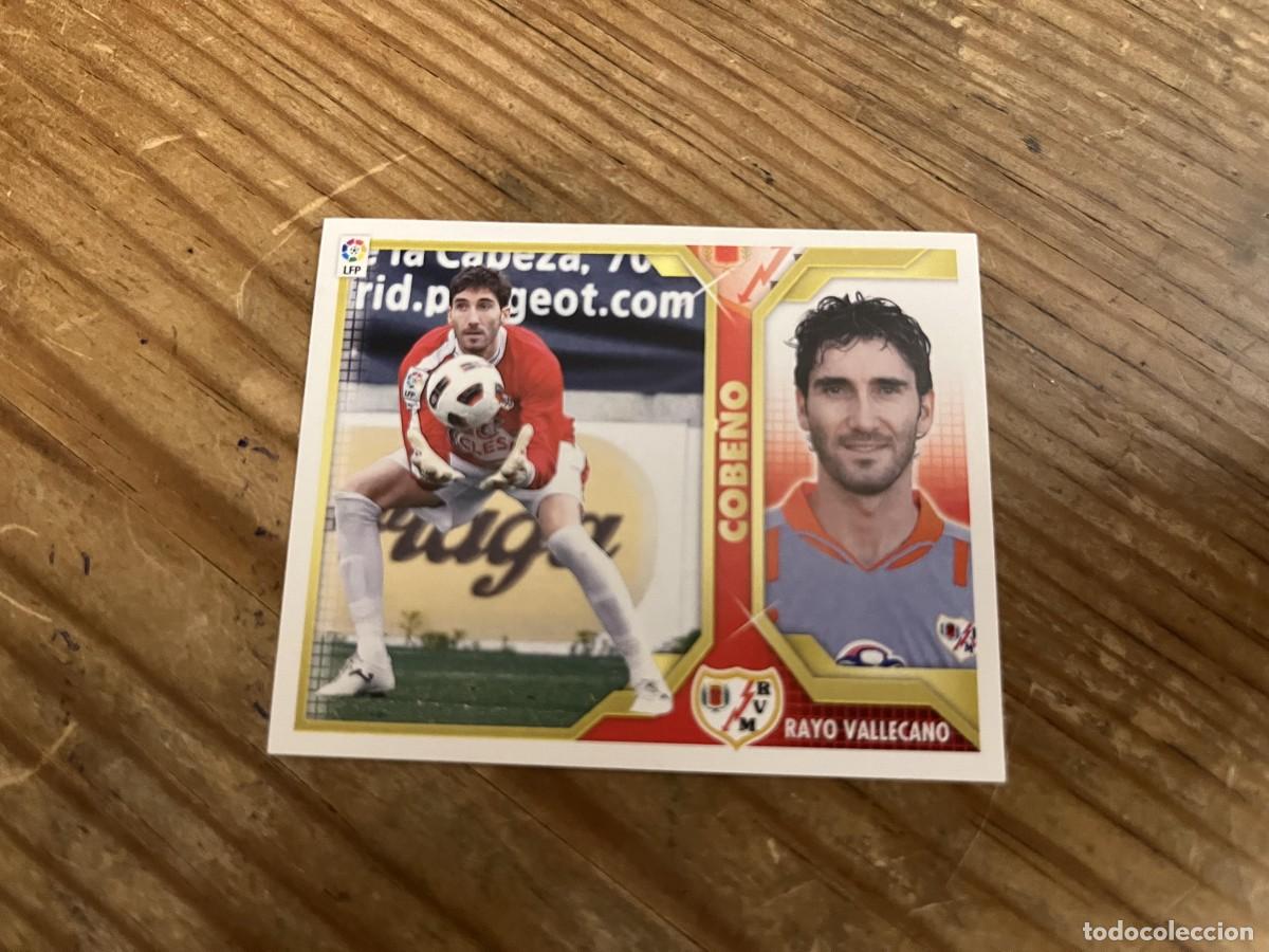 Cromos de F&uacute;tbol: CROMO SIN PEGAR NUNCA PEGADO ALBUM LIGA ESTE 11 12 2011 2012 RAYO VALLECANO # 1 COBE&Ntilde;O