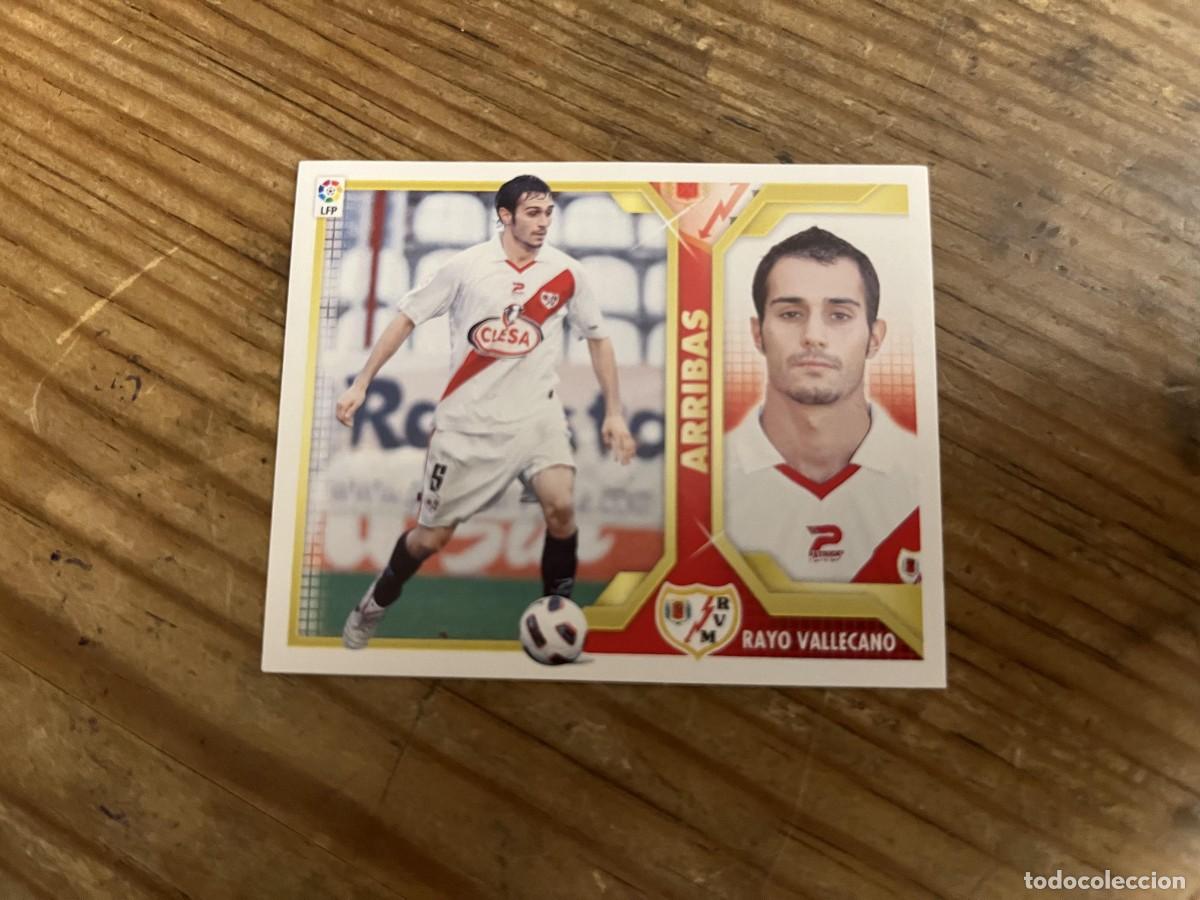 Cromos de F&uacute;tbol: CROMO SIN PEGAR NUNCA PEGADO ALBUM LIGA ESTE 11 12 2011 2012 RAYO VALLECANO # 5 ARRIBAS