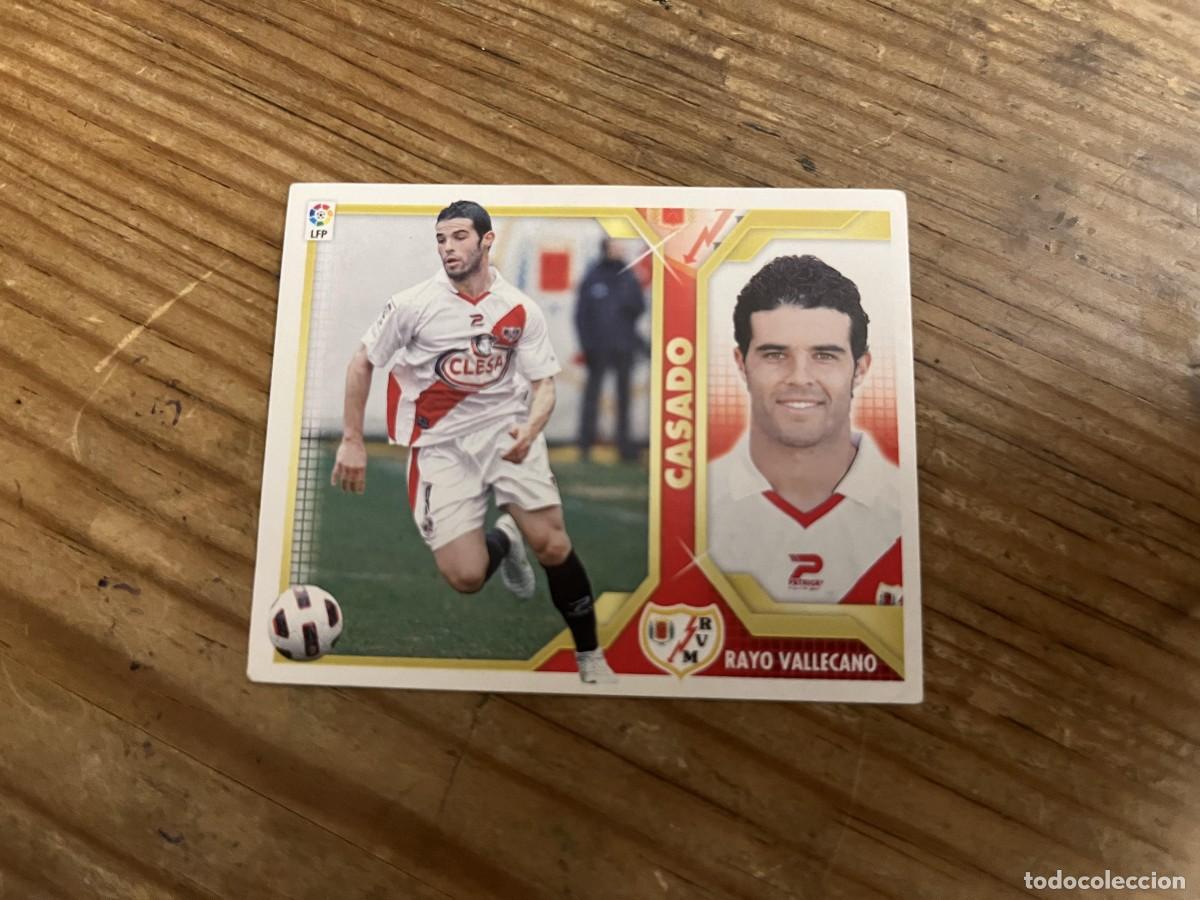 Cromos de F&uacute;tbol: CROMO SIN PEGAR NUNCA PEGADO ALBUM LIGA ESTE 11 12 2011 2012 RAYO VALLECANO # 7 CASADO