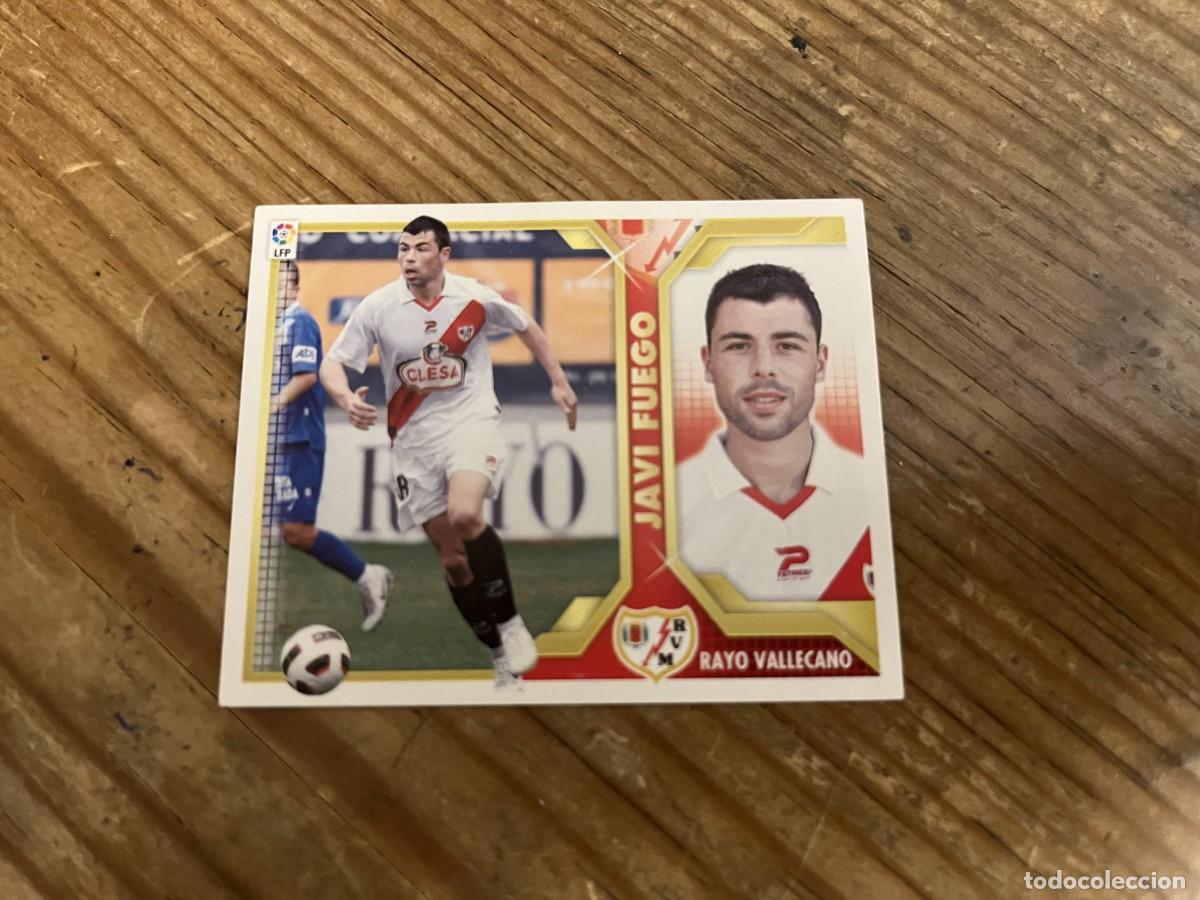 Cromos de F&uacute;tbol: CROMO SIN PEGAR NUNCA PEGADO ALBUM LIGA ESTE 11 12 2011 2012 RAYO VALLECANO # 9 JAVI FUEGO