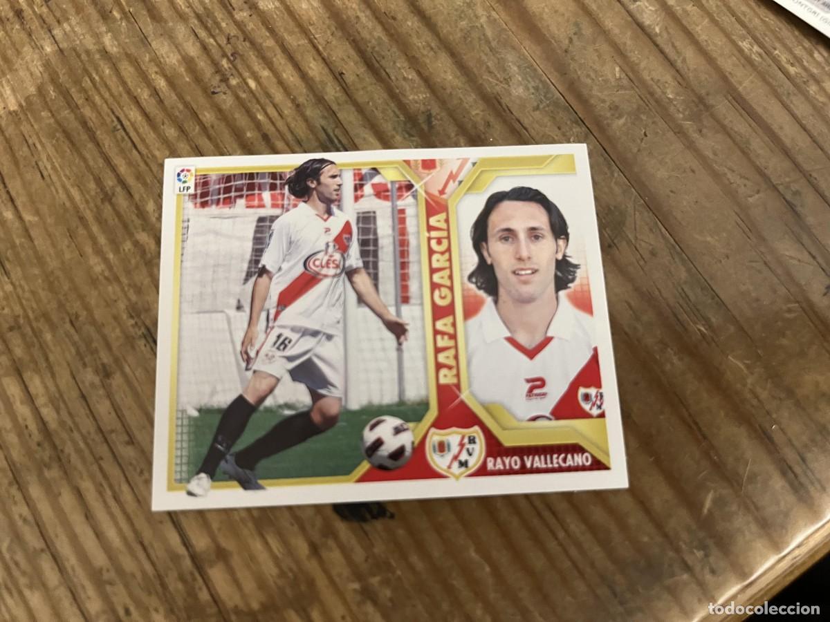Cromos de F&uacute;tbol: CROMO SIN PEGAR NUNCA PEGADO ALBUM LIGA ESTE 11 12 2011 2012 RAYO VALLECANO # 10B RAFA GARCIA
